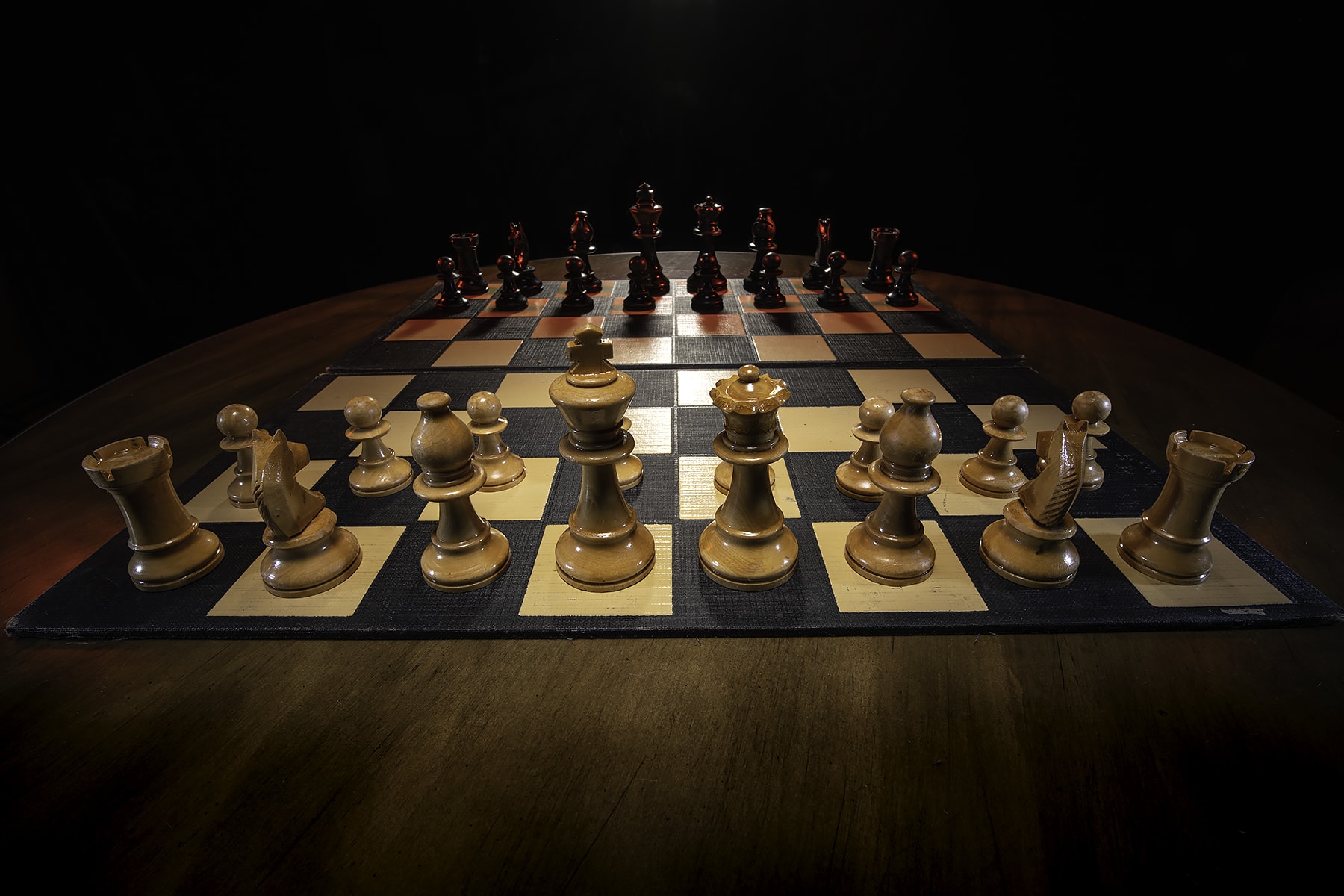 The Queen_s Gambit chess board